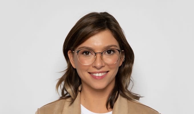 Ottoto Mexicali Black/Gold Eyeglasses | Includes FREE Rx Lenses