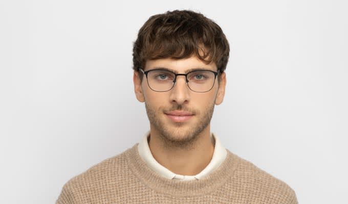 Ottoto Canton Black Eyeglasses | Includes FREE Rx Lenses