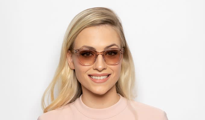 Eyeglasses Duff Sunglasses Muse X Hilary Duff Gloria Pink, Clear