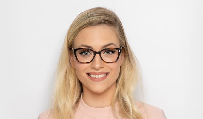 Muse X Hilary Duff Sophie Brown/Tortoise Eyeglasses | Includes