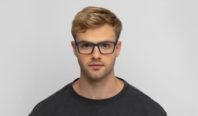 Revel Resolve Blue w/Clip-On Eyeglasses | Includes FREE Rx Lenses