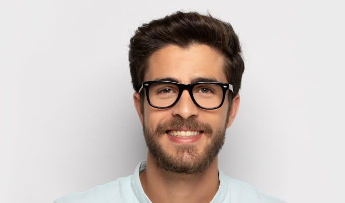 Muse M Classic Shiny Black Prescription Eyeglasses