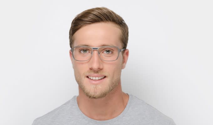 Morrison Gunmetal Eyeglasses | Includes FREE Rx Lenses