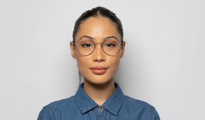 Ottoto Waterloo Silver Eyeglasses | Includes FREE Rx Lenses
