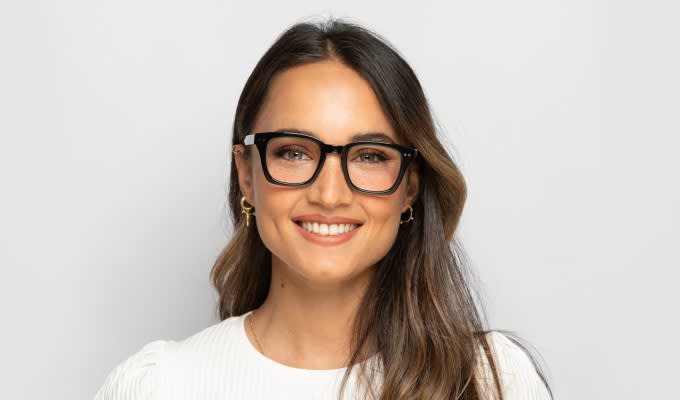 訳あってお買い得！30～80％OFF Muse Toppin Lenses Rx FREE Includes | Eyeglasses Black Shiny ジャケット・アウター