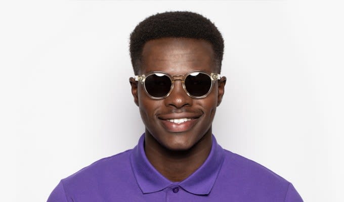 Muse Edwards Clear Yellow Prescription Sunglasses - 50% Off Lenses