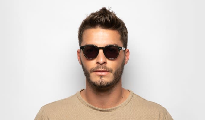 Muse Edwards Clear Green Prescription Sunglasses - 50% Off Lenses
