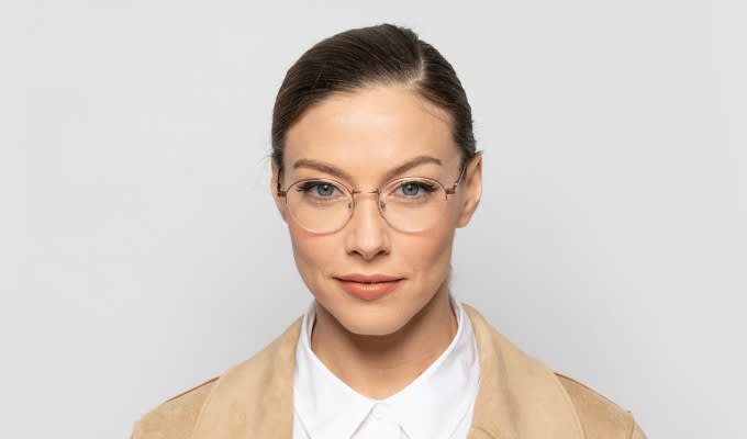 Ottoto Daniela Bronze Eyeglasses | Includes FREE Rx Lenses