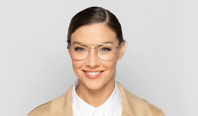 Ottoto Tito Silver Eyeglasses | Includes FREE Rx Lenses