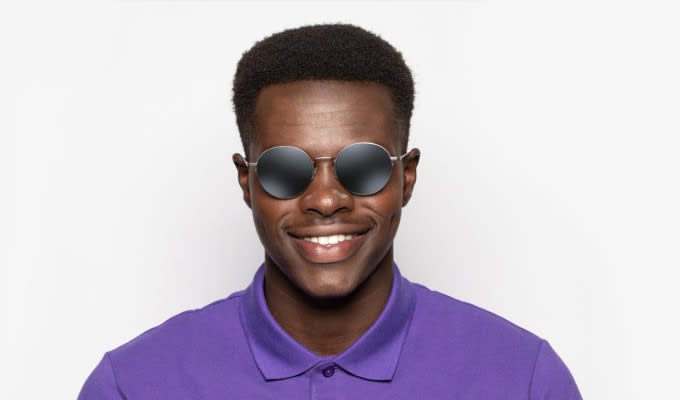 Ottoto Olimpio Gunmetal Prescription Sunglasses