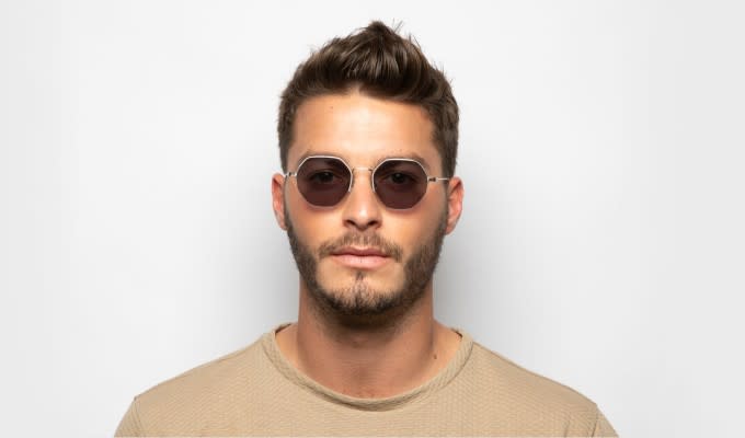 Ottoto Hex Silver Prescription Sunglasses - 50% Off Lenses