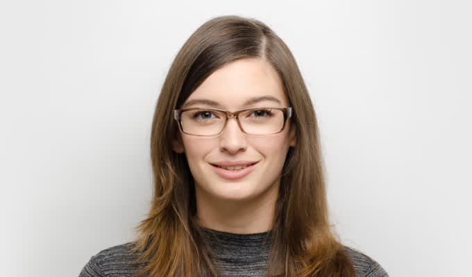 Bradley Clear Gray Prescription Eyeglasses