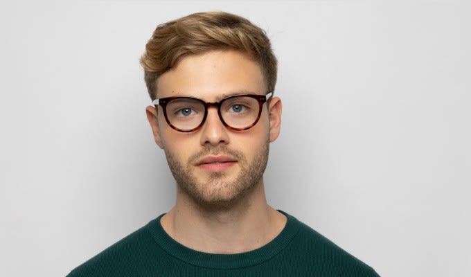 Muse Cherish Tortoise Prescription Eyeglasses
