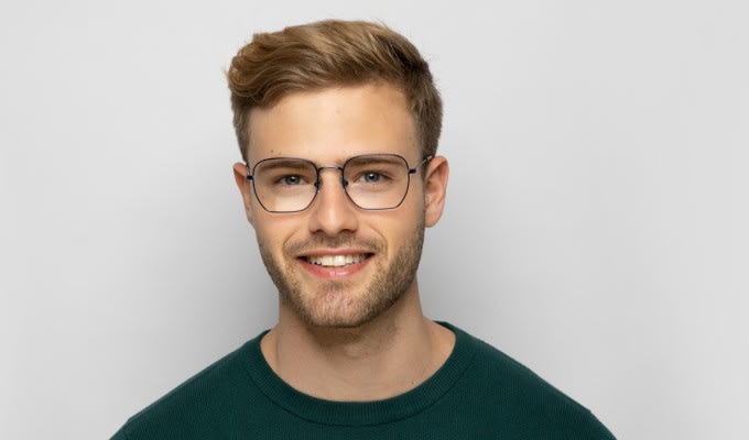 Ottoto After Hours Blue Eyeglasses | Includes FREE Rx Lenses