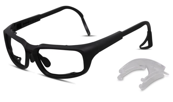 Pentax ZT100 Black Eyeglasses | Includes FREE Rx Lenses