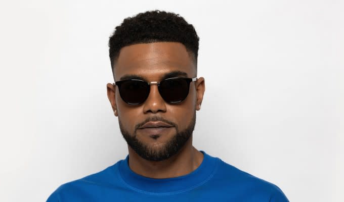 Ottoto Benicio Shiny Black Prescription Sunglasses - 50% Off