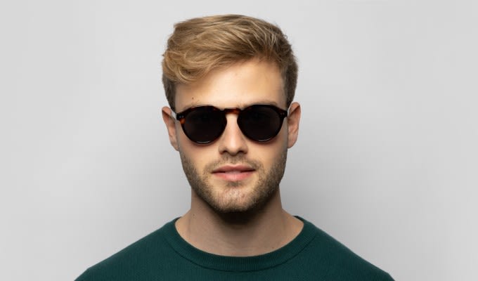 Muse Brody Brown, Tortoise Prescription Sunglasses - 50% Off Lenses