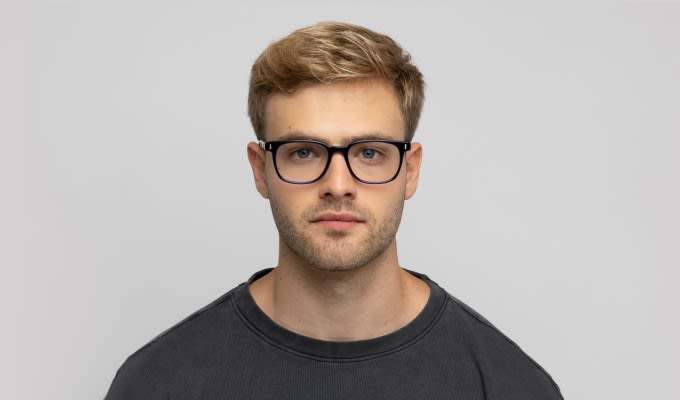 Ottoto East Village Blue Eyeglasses | Includes FREE Rx Lenses