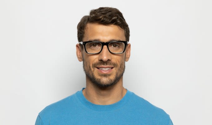 Ottoto Bryant Park Shiny Black Eyeglasses | Includes FREE Rx