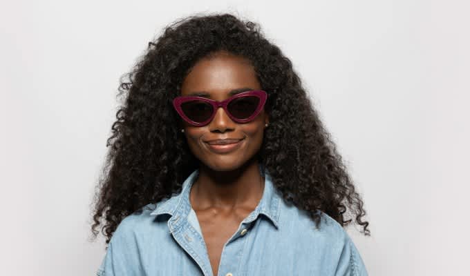 Muse Break of Dawn Pink, Glitter Prescription Sunglasses - 50% Off