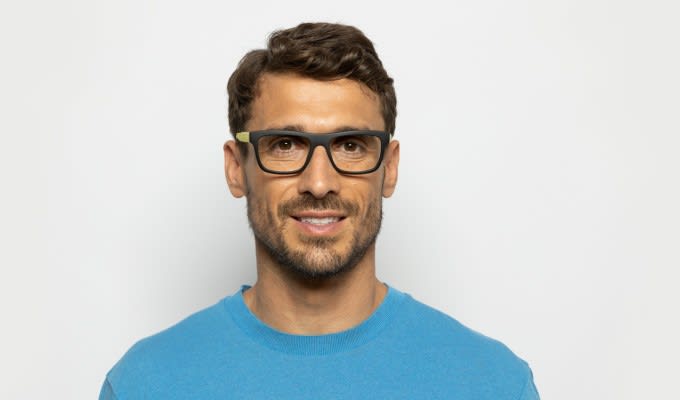 Revel Floater Black/Yellow Eyeglasses | Includes FREE Rx Lenses