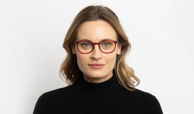 Ottoto Weston Red Eyeglasses | Includes FREE Rx Lenses