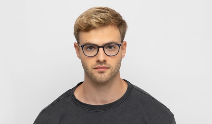 Ottoto Weston Blue Eyeglasses Includes FREE Rx Lenses