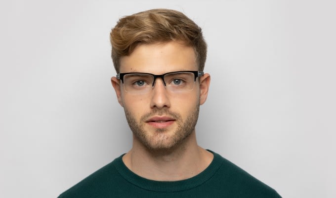 Armani Exchange AX1014 Black Eyeglasses Includes FREE Rx Lenses