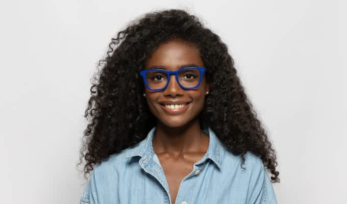 Muse Glaze Blue Eyeglasses | Includes FREE Rx Lenses