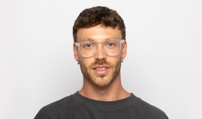 Muse Kenyon Clear Eyeglasses | Includes FREE Rx Lenses
