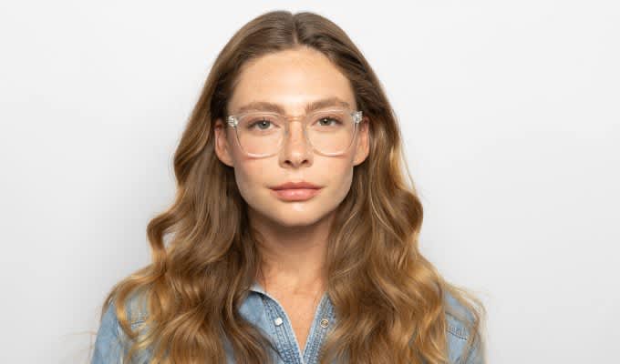 Muse Kenyon Clear Eyeglasses | Includes FREE Rx Lenses