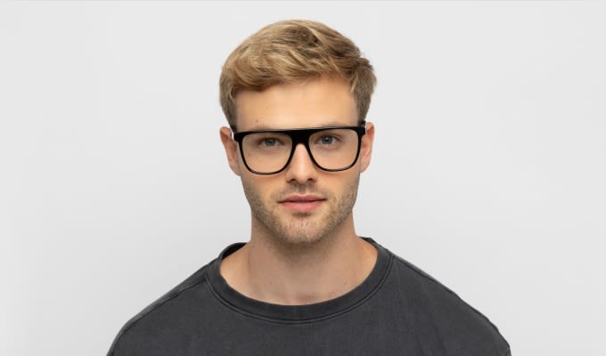 Von Miller x GlassesUSA.com Edge Shiny Black Prescription