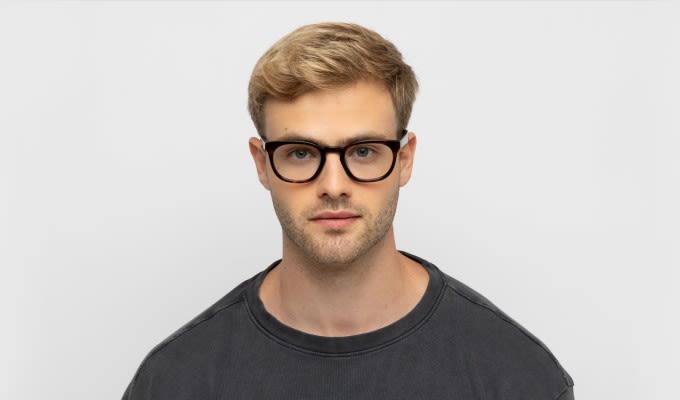 Von Miller x GlassesUSA.com Frontier Brown, Tortoise Prescription