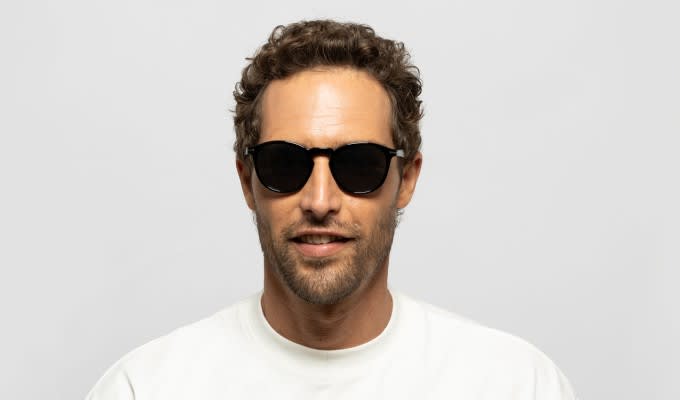 Muse Joseph Shiny Black Prescription Sunglasses