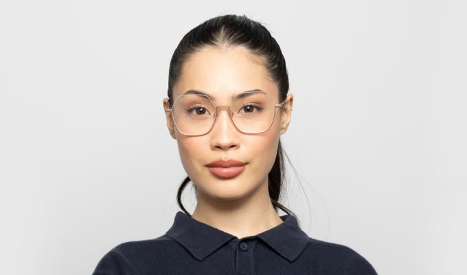 Ottoto Julio Rose Gold Prescription Eyeglasses