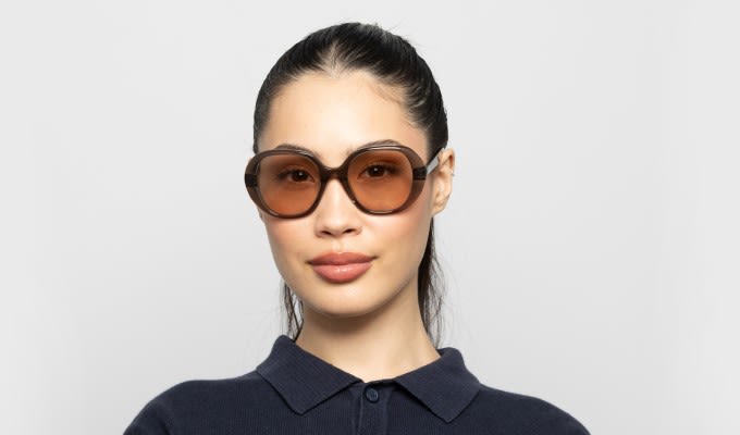 Muse Dig It Brown Prescription Sunglasses