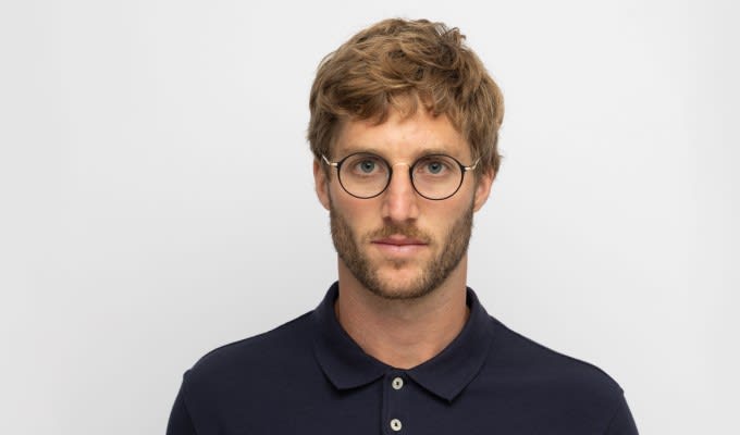 Ottoto Santana Black, Gold Prescription Eyeglasses
