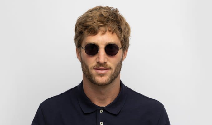 Ottoto Pelmo Gunmetal Prescription Sunglasses