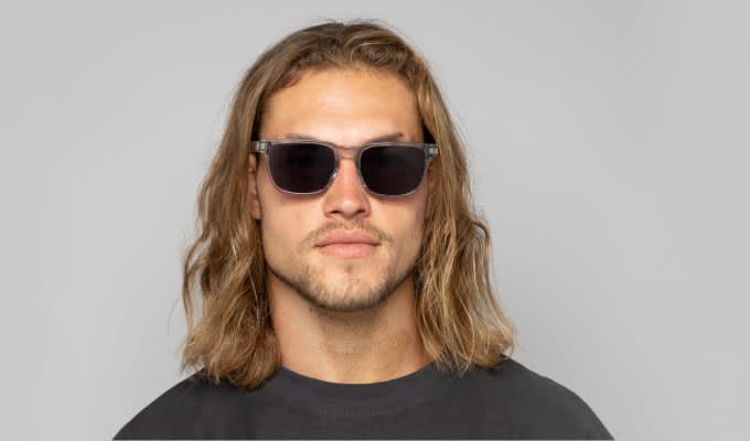 Muse Gateway Gray, Clear Prescription Sunglasses