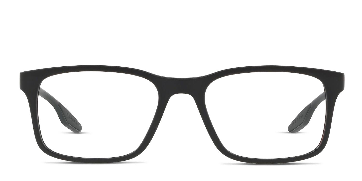 Prada Linea Rossa Demo Rectangular Mens Eyeglasses PS 01LV 1BO1O1 54