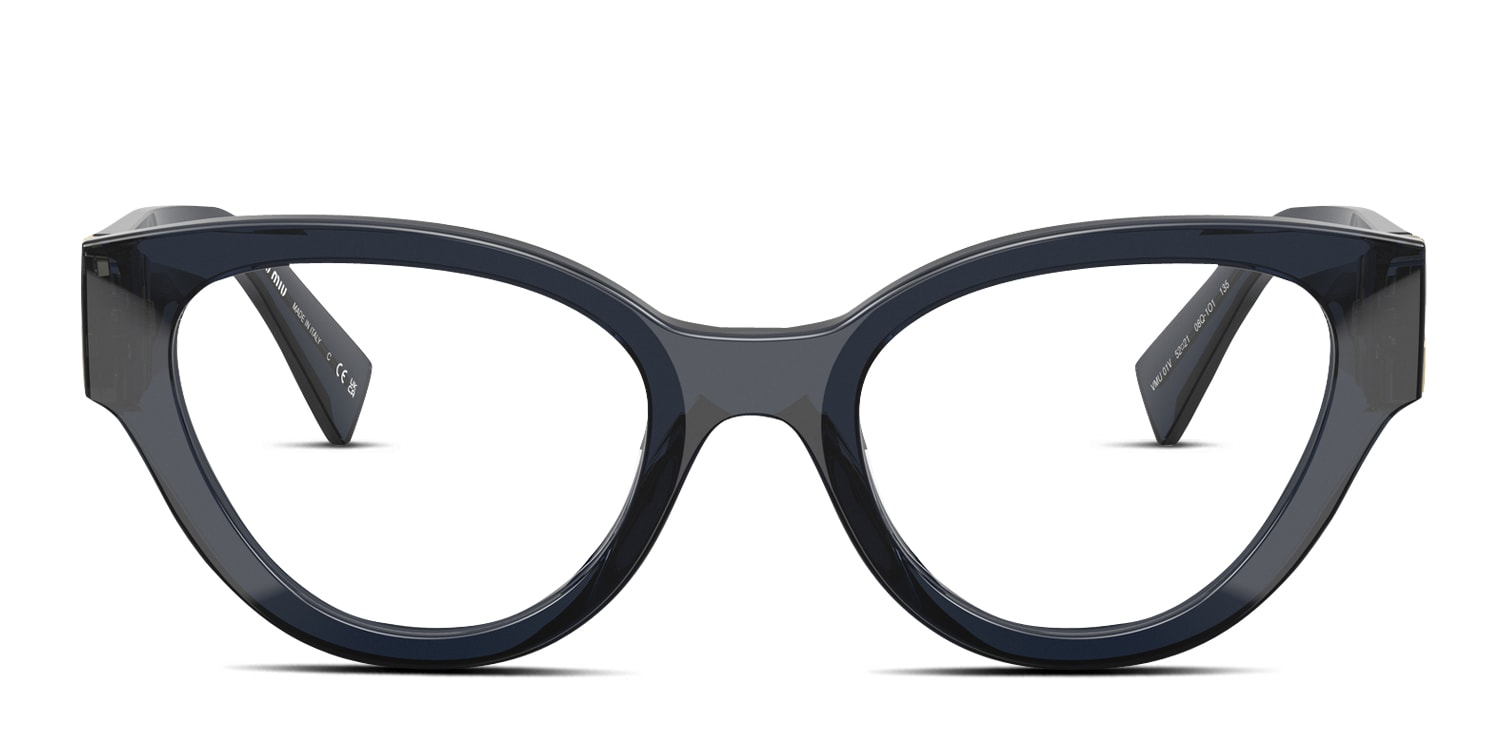 Miu Miu MU 01VV Blue,Clear