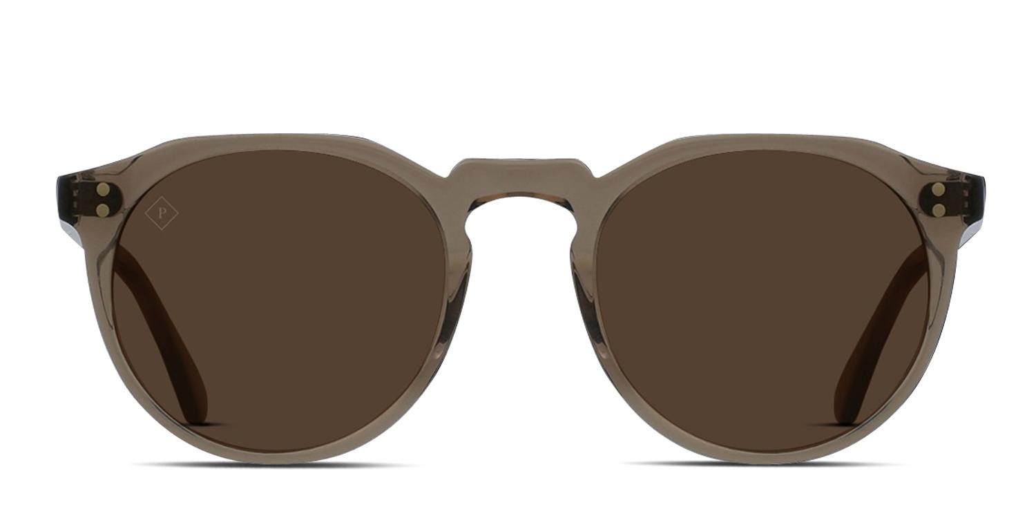 RAEN optics Remmy Polarized Sunglasses Ghost/Vibrant Brown Polarized, 49 - Men's