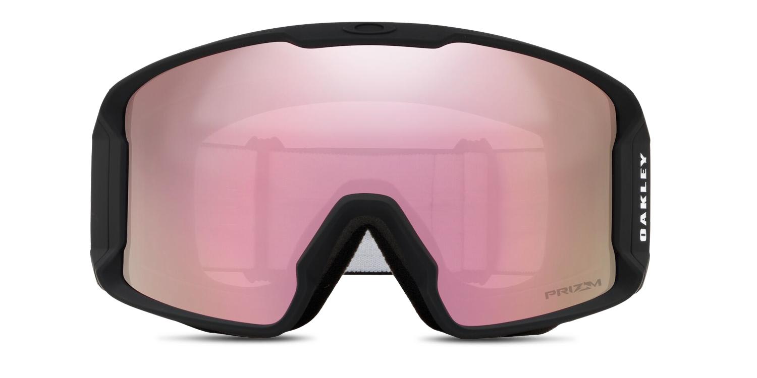 Oakley OO7070 Line Miner Prizm Snow Goggle Clip-On Black/Pink