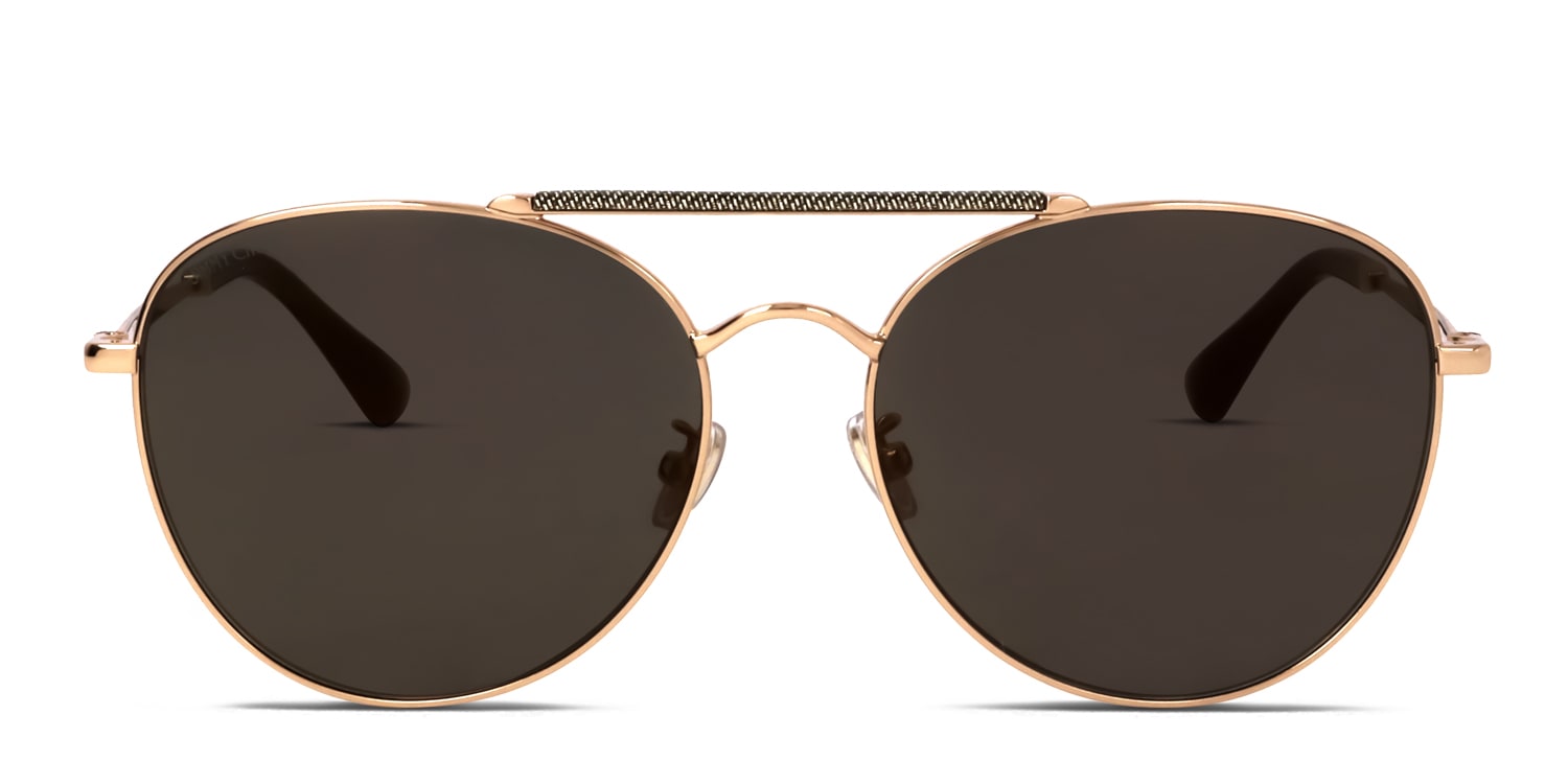 Jimmy Choo Abbie/G/S Brown/Gold