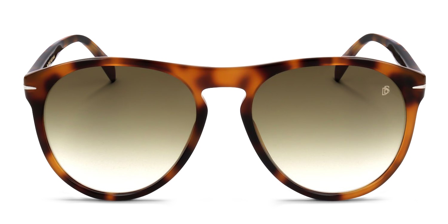 David Beckham DB1008/S Brown/Tortoise/Green