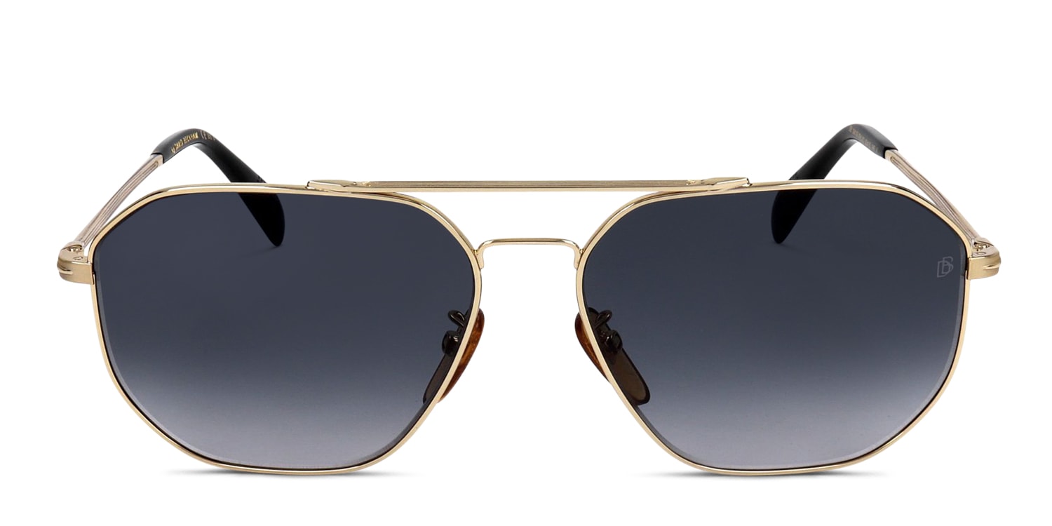 David Beckham DB1041/S Black/Gray/Gold