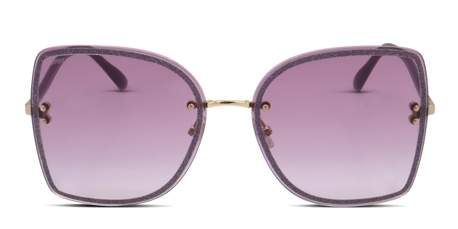 Jimmy Choo Leti/S Purple/Gold