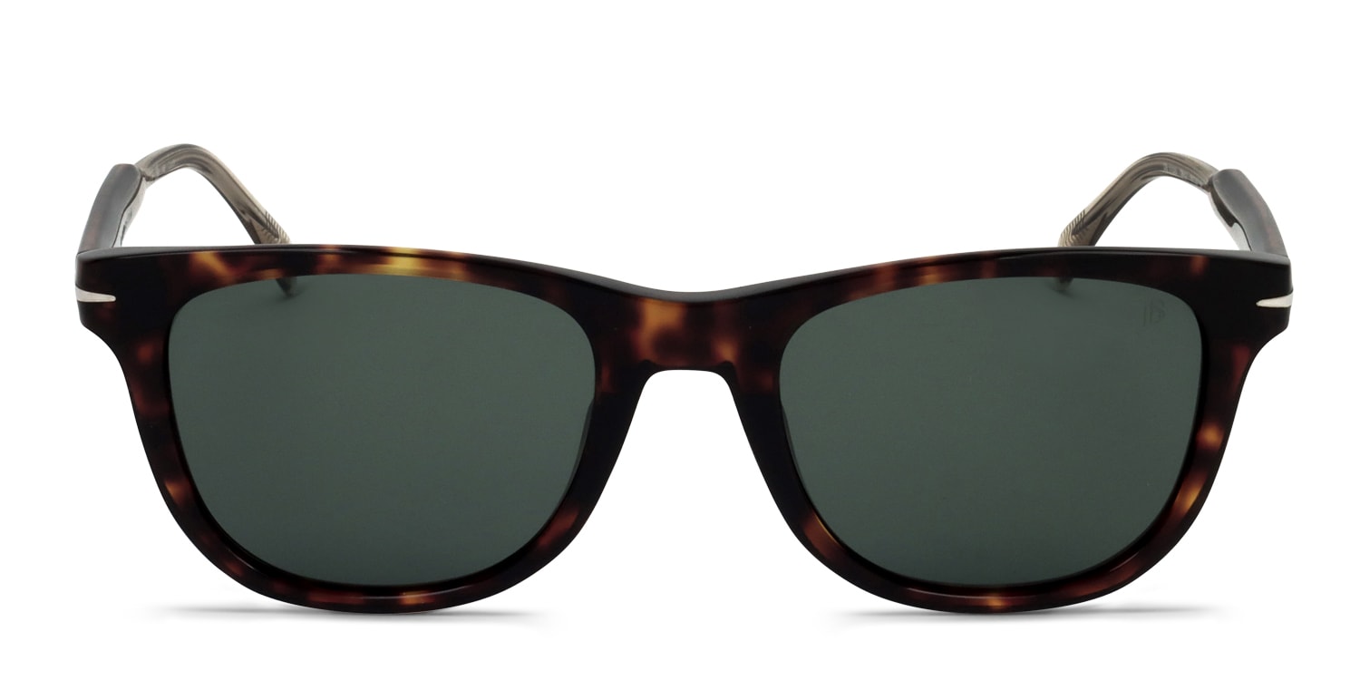 David Beckham DB1113/S Tortoise/Green