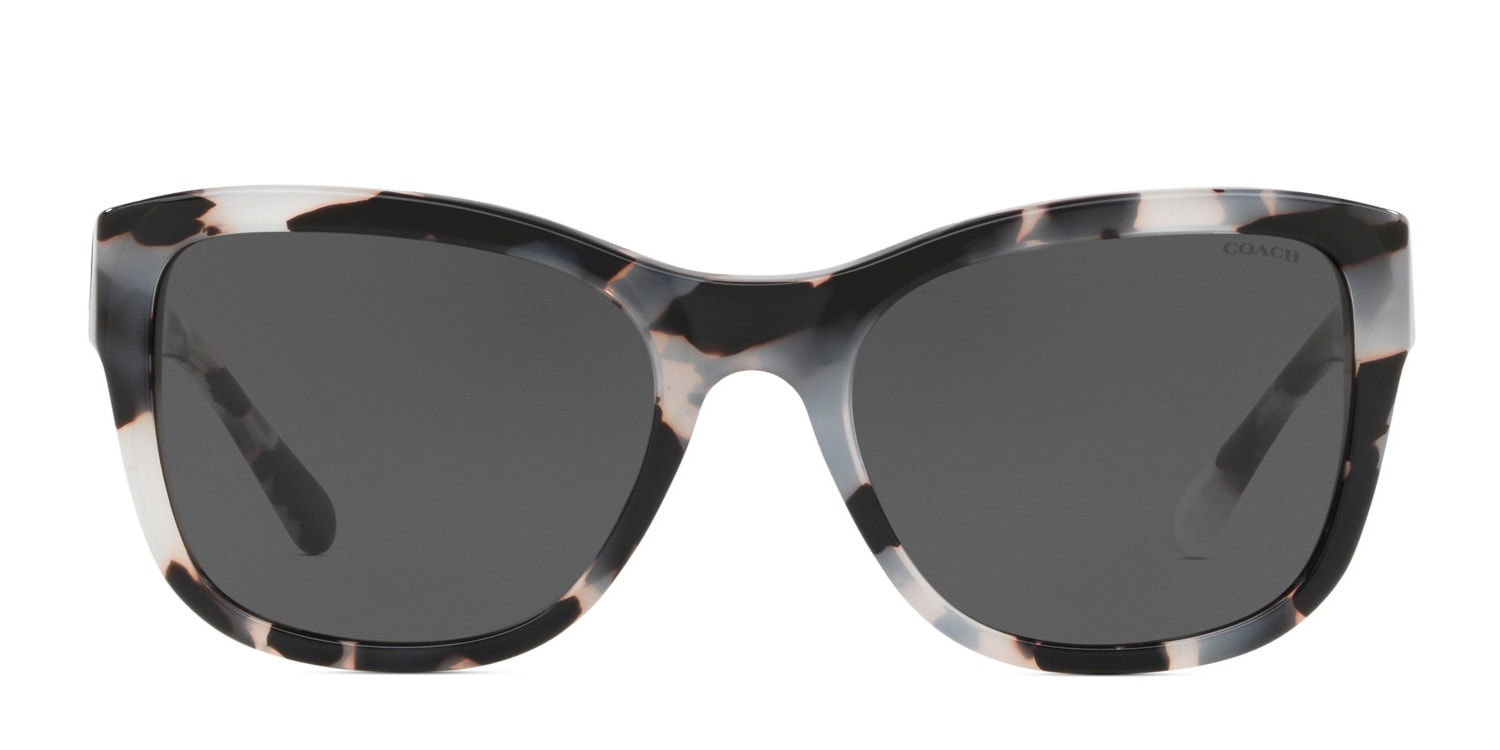 Coach HC8243 Gray/Tortoise/White