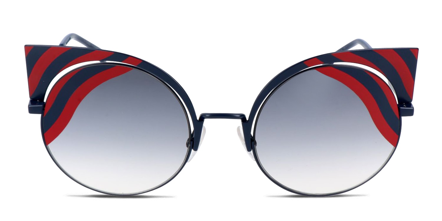 Fendi FF0215/S Blue/Gray/Red